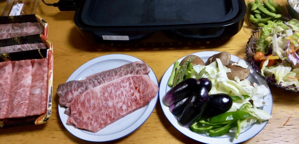 安く買った牛肉たちを解凍