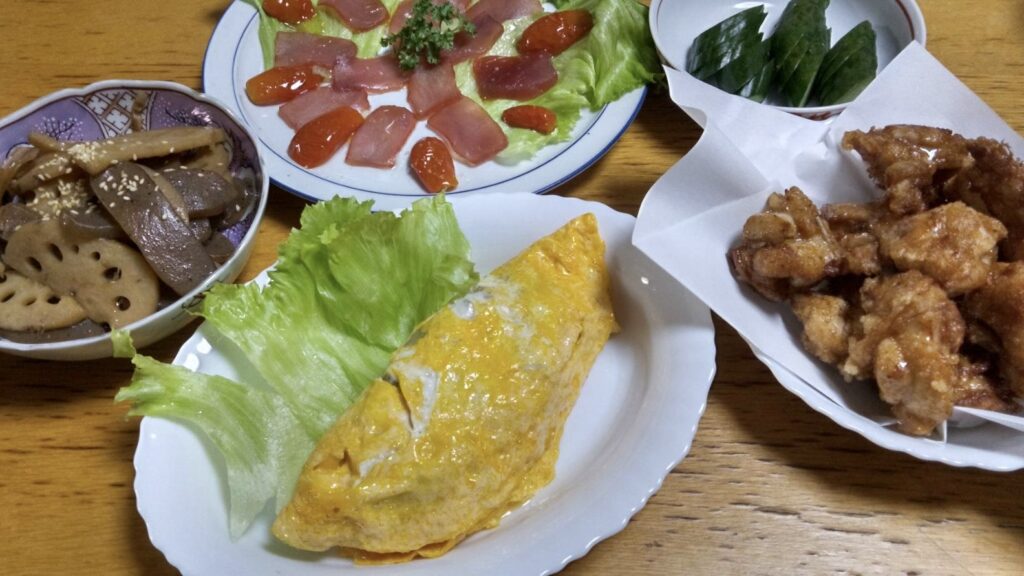 またまた豪華な夕食