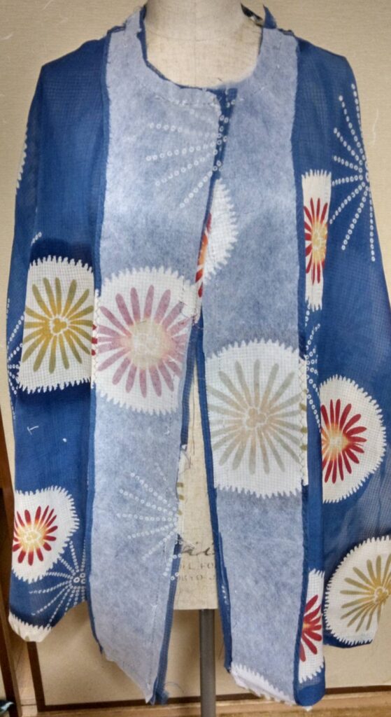 チクチク縫い物・全部手縫いです