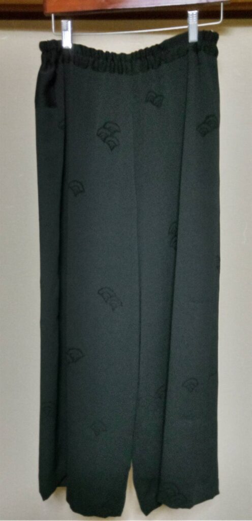 黒の縮緬の羽織リメイク