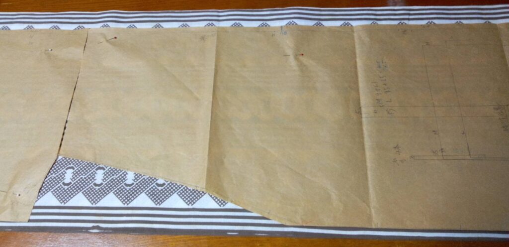 フランスの婿どのの甚平さんを創る