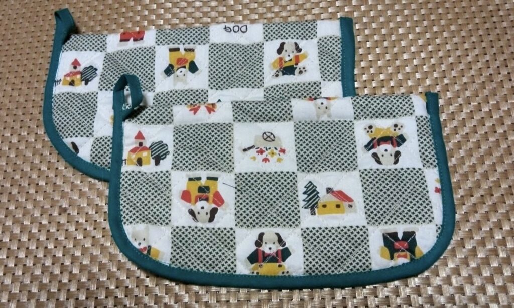 鍋つかみを創った