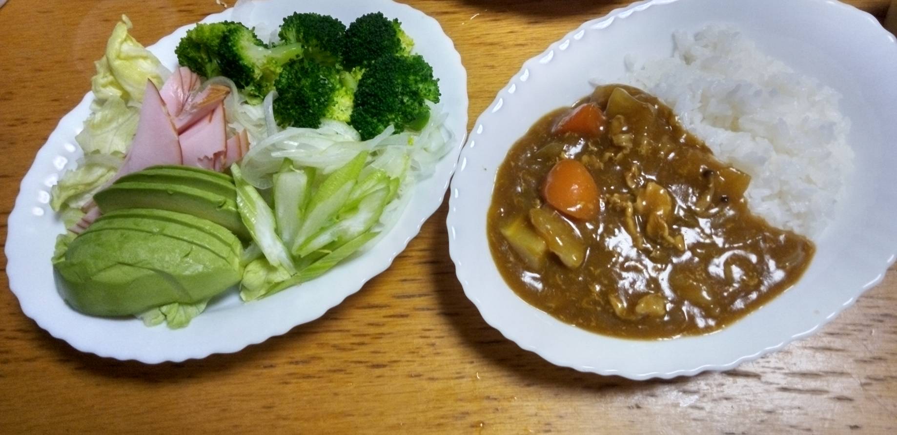 カレーライスで２人きりのクリスマスイブ