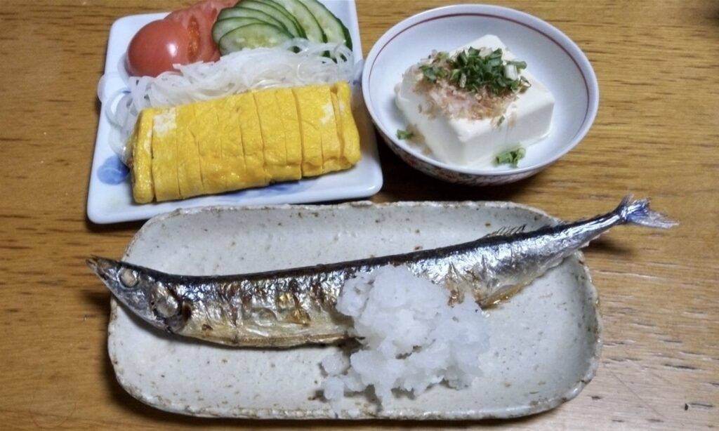 我が家の初さんま