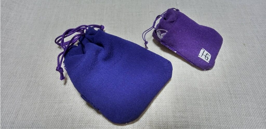 寿百選・色々な寿の図柄の小袋・裏