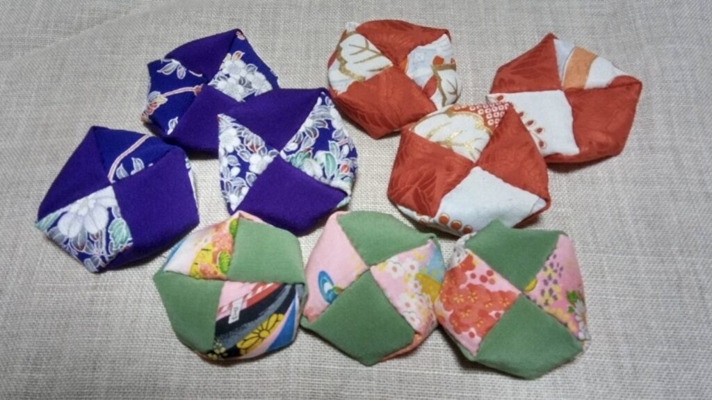 仕合わせお手玉が出てきた