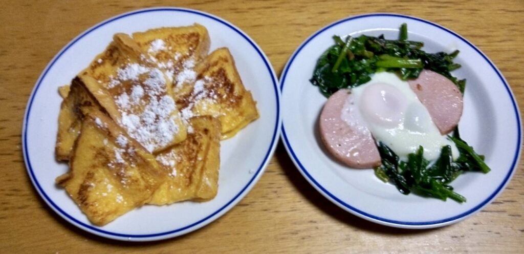 孫の夕飯を頼まれた