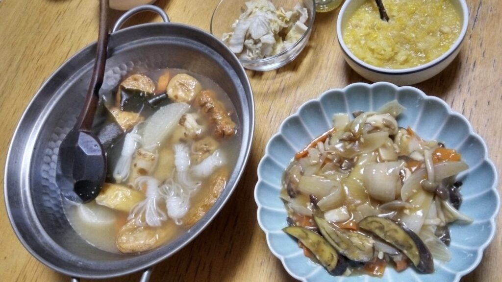 即席手抜き夕食