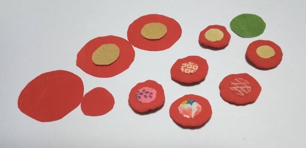 花飾り出来ました