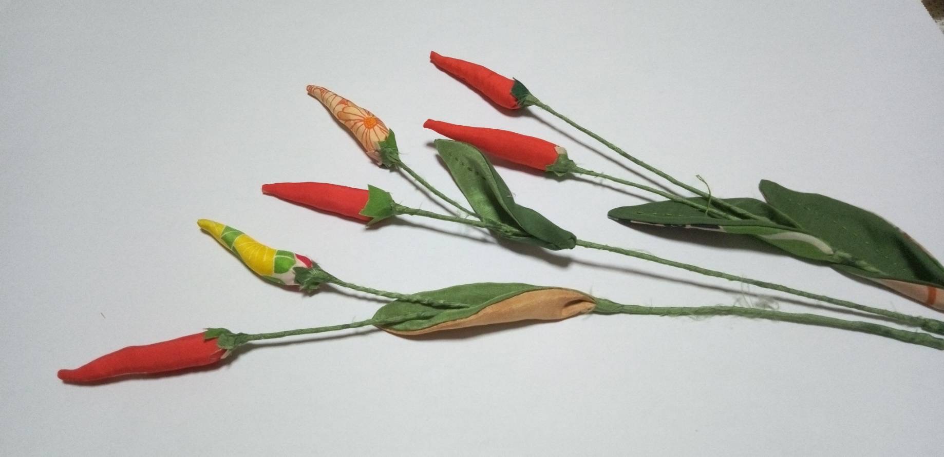 唐辛子のオブジェ
