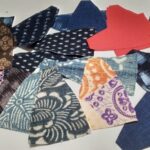 木綿生地で唐辛子