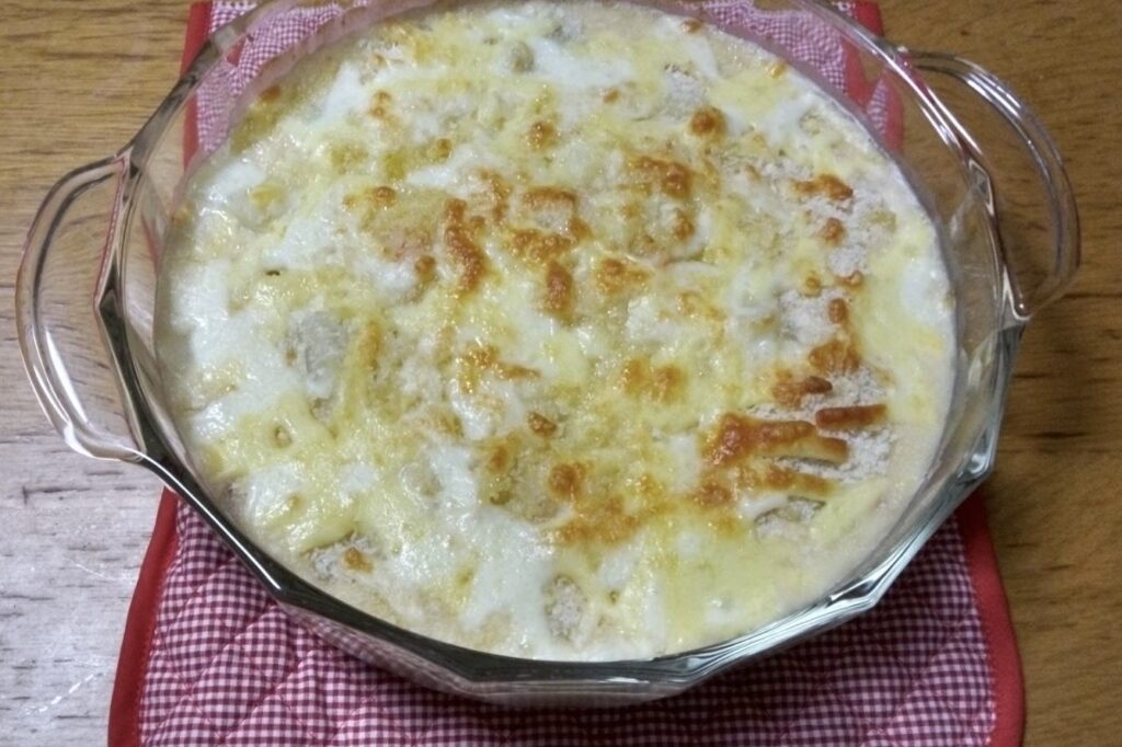 軽〜く焼いたグラタン