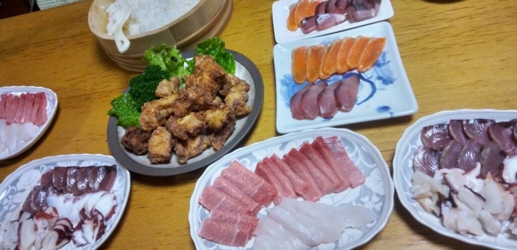 賑やかな晩餐でした