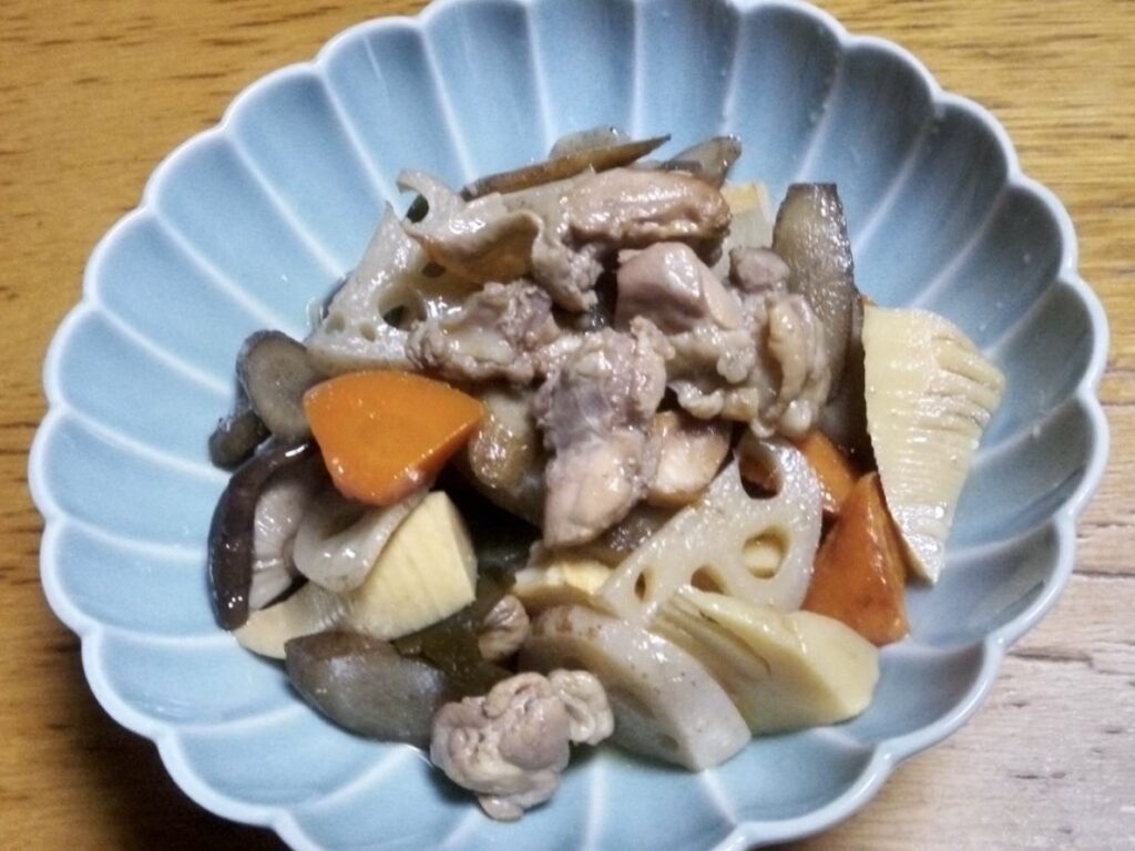 冷蔵庫の食材で筑前煮