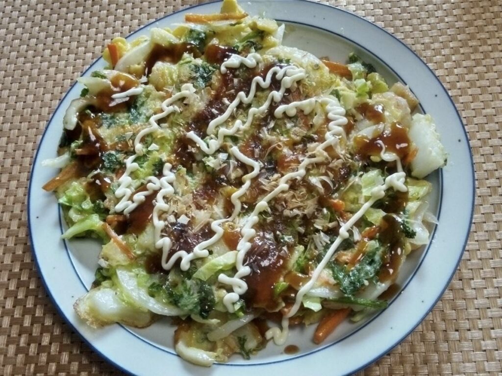 ひとり気ままにお好み焼き