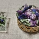 飾りポプリを作りました