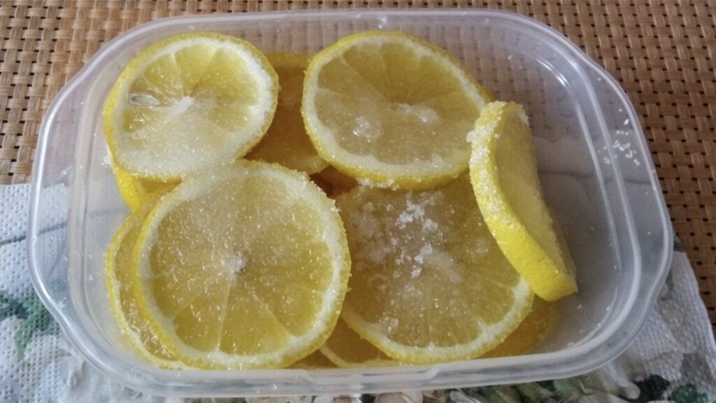 レモンの砂糖漬け