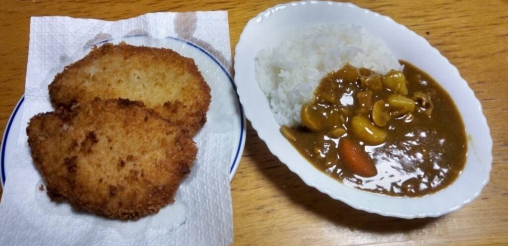 カツカレーが出来ました