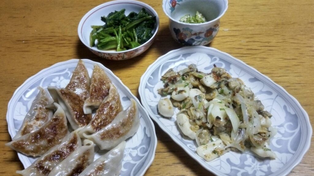 昨夜ご飯