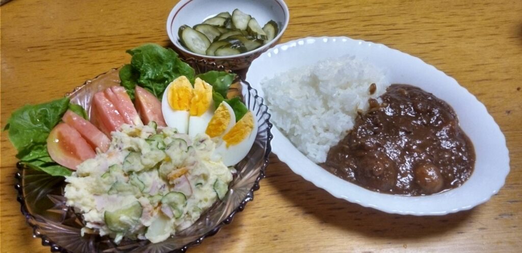 昨夜ご飯はビーフシチュー