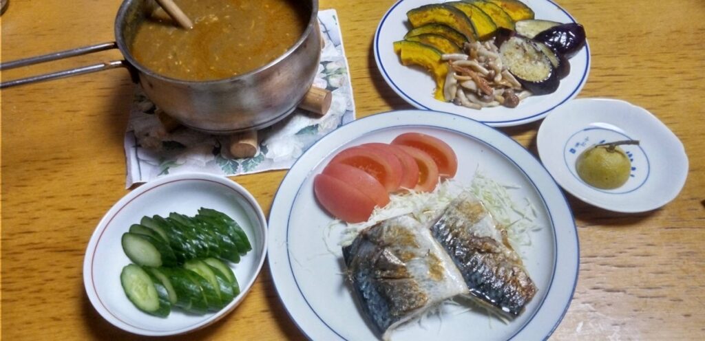 昨夜ご飯
