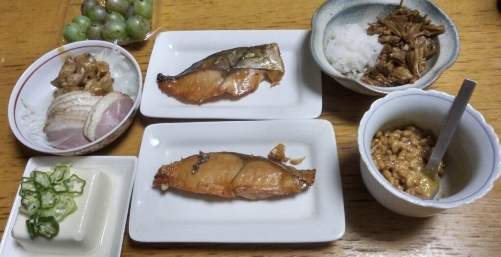 手抜きのヘルシーな食事