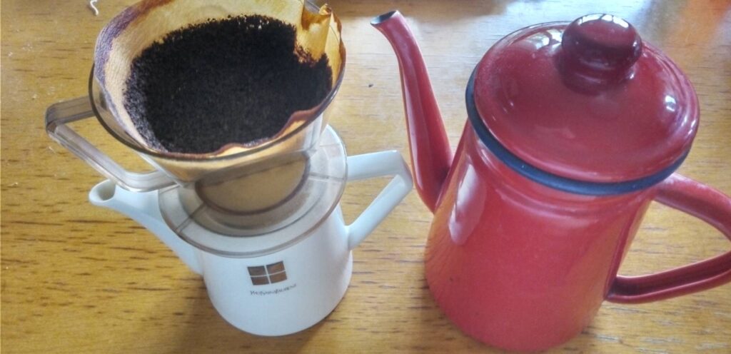 孫がコーヒー豆からやりたいと・・・