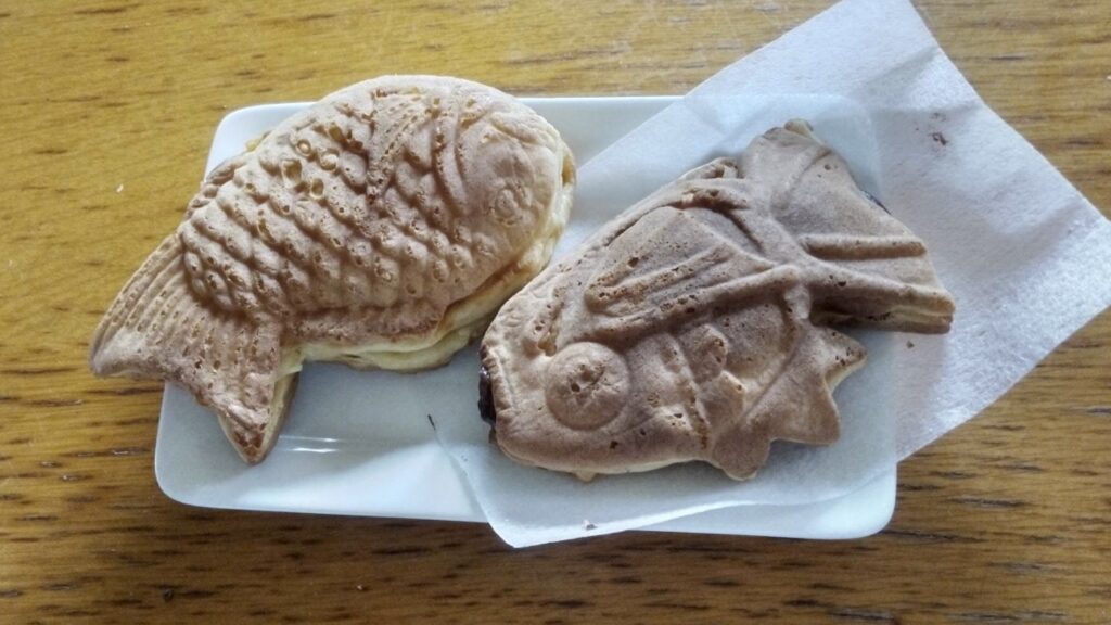 ママのお土産は鯛焼き