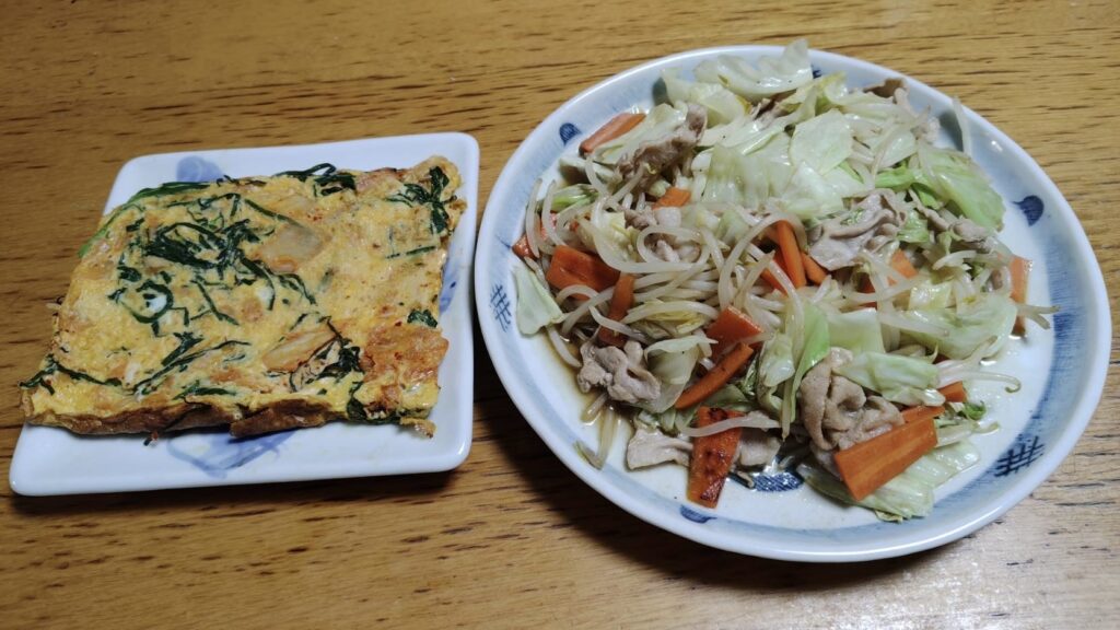 中３の孫の初ご飯づくり